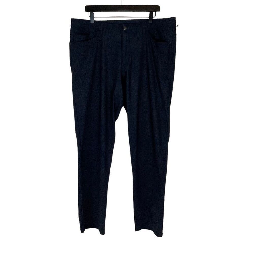 Lululemon ABC Pant Classic 34” Pants Melanite Dark Gray Size 38